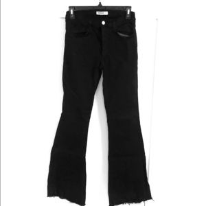O2 Black Flare Jeans